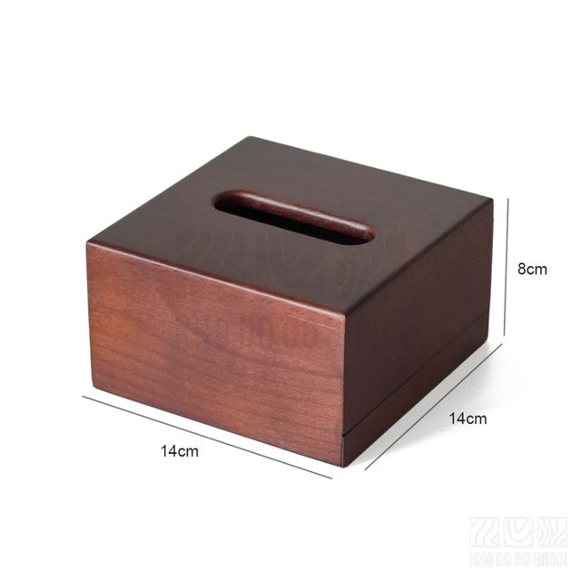 Hộp giấy ăn vuông 14x14 cm việt
