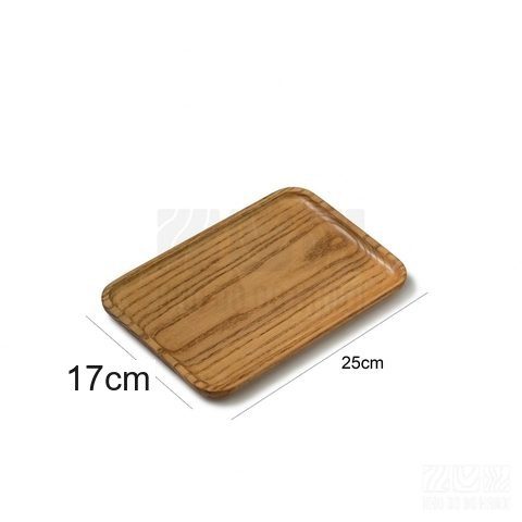 Khay chữ nhật 25x17cm màu vàng