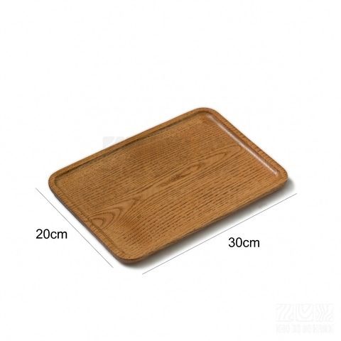 Khay Chữ nhật 30x20cm màu vàng